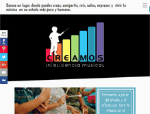 Tablet Screenshot of creamosmusic.com